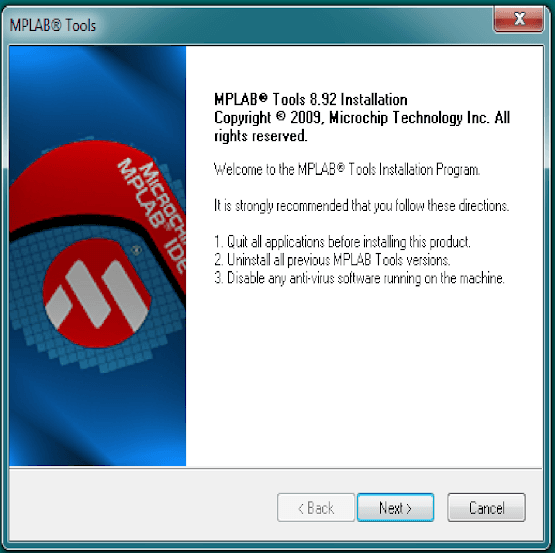 Cai mplab ide 1