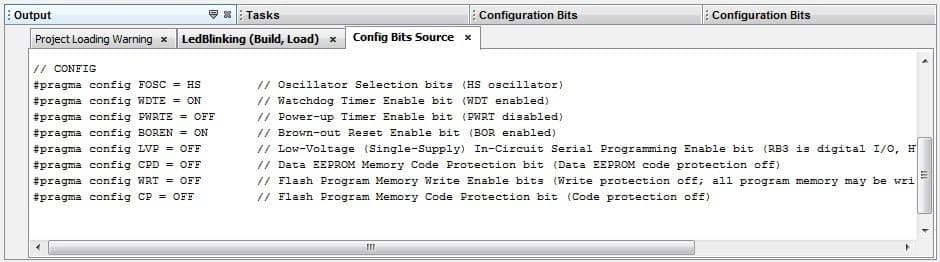 Generate Source Code to
Output